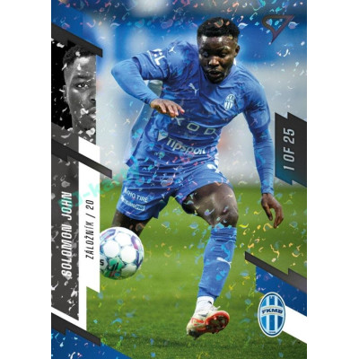 2023/24 Sportzoo Fortuna Liga 2. série #298 Solomon John Black Camouflage 1of25