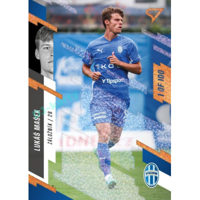 2023/24 Sportzoo Fortuna Liga 2. série #299 Lukáš Mašek Copper Sparks 1of100