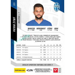 2023/24 Sportzoo Fortuna Liga 2. série #301 Patrik Žitný