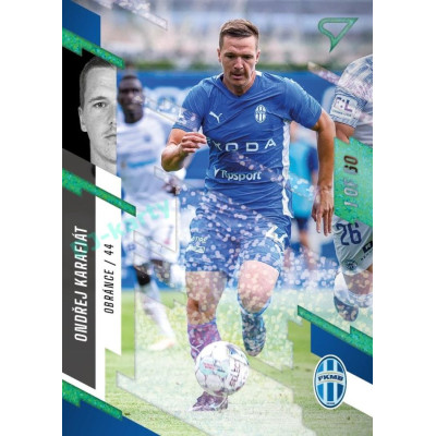 2023/24 Sportzoo Fortuna Liga 2. série #293 Ondřej Karafiát Green Dew 1of60