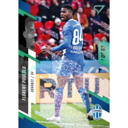 2023/24 Sportzoo Fortuna Liga 2. série #294 Florent Poulolo Green Dew 1of60