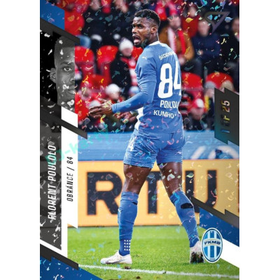 2023/24 Sportzoo Fortuna Liga 2. série #294 Florent Poulolo Black Camouflage 1of25