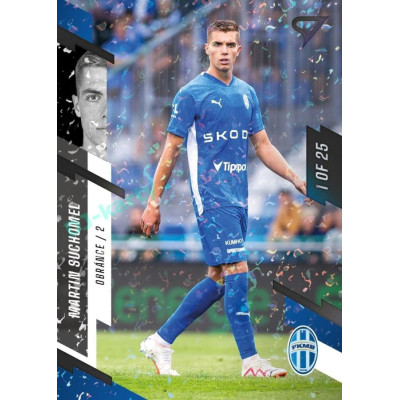 2023/24 Sportzoo Fortuna Liga 2. série #296 Martin Suchomel Black Camouflage 1of25