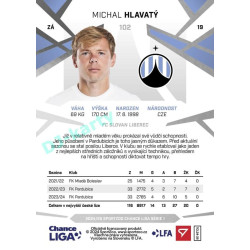 2024/25 Sportzoo Chance Liga 1. série #102 Michal Hlavatý