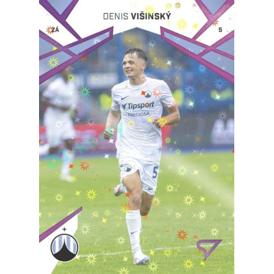 2024/25 Sportzoo Chance Liga 1. série #105 Denis Višinský Cosmic Pink