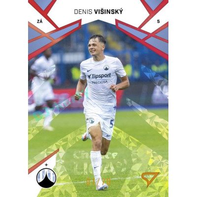 2024/25 Sportzoo Chance Liga 1. série #105 Denis Višinský Copper Diamond xx/70