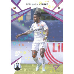 2024/25 Sportzoo Chance Liga 1. série #107 Benjamin Nyarko Cosmic Pink