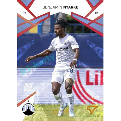 2024/25 Sportzoo Chance Liga 1. série #107 Benjamin Nyarko Copper Diamond xx/70