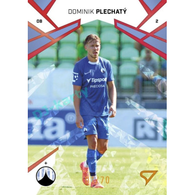 2024/25 Sportzoo Chance Liga 1. série #099 Dominik Plechatý Copper Diamond xx/70