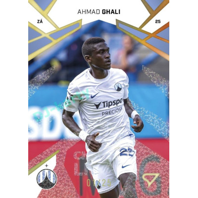 2024/25 Sportzoo Chance Liga 1. série #101 Ahmad Ghali Gold Glitter 10/25