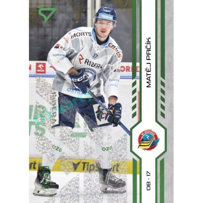 2024/25 Sportzoo ELH 2. serie #318 Matěj Prčík Green Glitter xx/30