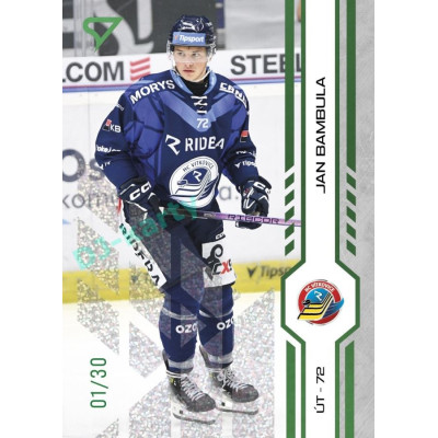 2024/25 Sportzoo ELH 2. serie #319 Jan Bambula Green Glitter xx/30