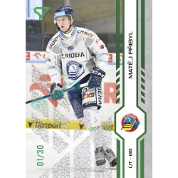 2024/25 Sportzoo ELH 2. serie #323 Matěj Přibyl Green Glitter xx/30