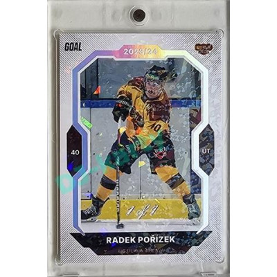 2023/24 Goal cards Chance Liga 1. série #098 Radek Pořízek Limited 1of1