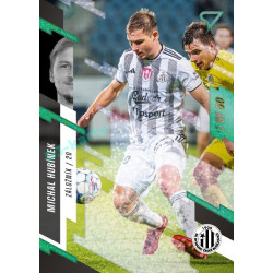 2023/24 Sportzoo Fortuna Liga 2. série #308 Michal Hubínek Green Dew 1of60