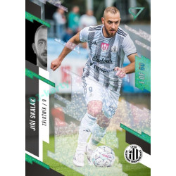 2023/24 Sportzoo Fortuna Liga 2. série #309 Jiří Skalák Green Dew 1of60