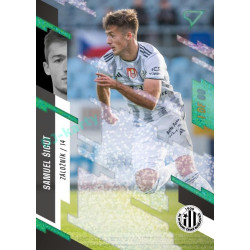 2023/24 Sportzoo Fortuna Liga 2. série #310 Samuel Šigut Green Dew 1of60
