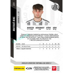 2023/24 Sportzoo Fortuna Liga 2. série #304 Matouš Nikl