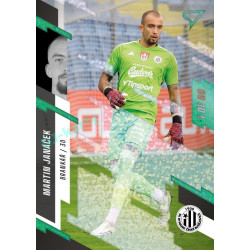 2023/24 Sportzoo Fortuna Liga 2. série #302 Martin Janáček Green Dew 1of60