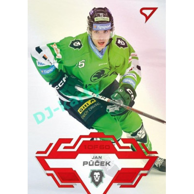 2023/24 Sportzoo ELH 2. serie #335 Jan Půček Goal Light 1of60