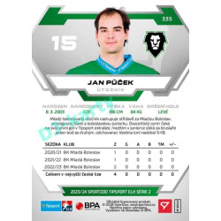 2023/24 Sportzoo ELH 2. serie #335 Jan Půček