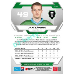 2023/24 Sportzoo ELH 2. serie #338 Jan Závora