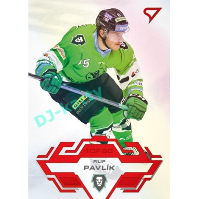 2023/24 Sportzoo ELH 2. serie #331 Filip Pavlík Goal Light 1of60