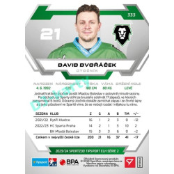2023/24 Sportzoo ELH 2. serie #333 David Dvořáček