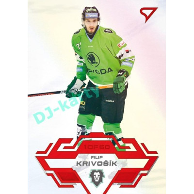 2023/24 Sportzoo ELH 2. serie #334 Filip Krivošík Goal Light 1of60