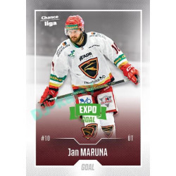 2022/23 Goal Cards Chance Liga 1. série #051 Jan Maruna Expo Green x/4