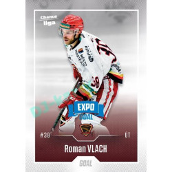 2022/23 Goal Cards Chance Liga 1. série #055 Roman Vlach Expo Blue x/4