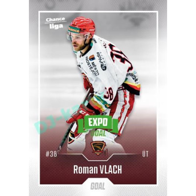 2022/23 Goal Cards Chance Liga 1. série #055 Roman Vlach Expo Green x/4
