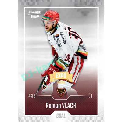 2022/23 Goal Cards Chance Liga 1. série #055 Roman Vlach Expo Ostrava GOLD 1of2