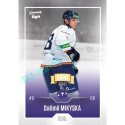 2022/23 Goal Cards Chance Liga 1. série #062 Dalimil Mikyska Expo Ostrava GOLD 1of2