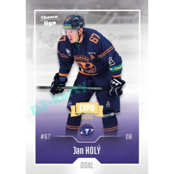 2022/23 Goal Cards Chance Liga 1. série #064 Jan Holý Expo Ostrava GOLD 1of2