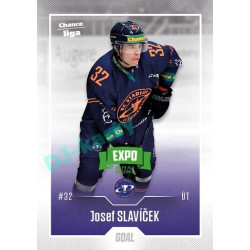 2022/23 Goal Cards Chance Liga 1. série #069 Josef Slavíček Expo Green x/4
