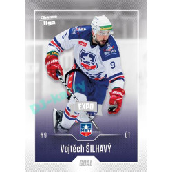 2022/23 Goal Cards Chance Liga 1. série #080 Vojtěch Šilhavý Expo Ostrava SILVER 1of2
