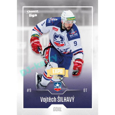 2022/23 Goal Cards Chance Liga 1. série #080 Vojtěch Šilhavý Expo Ostrava GOLD 1of2