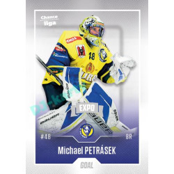 2022/23 Goal Cards Chance Liga 1. série #087 Michael Petrásek Expo Ostrava SILVER 1of2