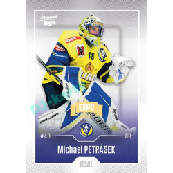 2022/23 Goal Cards Chance Liga 1. série #087 Michael Petrásek Expo Ostrava GOLD 1of2