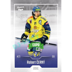 2022/23 Goal Cards Chance Liga 1. série #089 Robert Černý Expo Green x/4