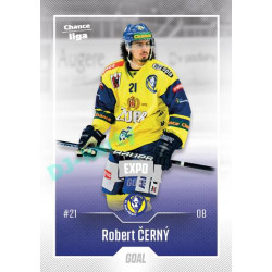 2022/23 Goal Cards Chance Liga 1. série #089 Robert Černý Expo Ostrava SILVER 1of2