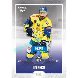 2022/23 Goal Cards Chance Liga 1. série #091 Jiří Krisl Expo Blue x/4