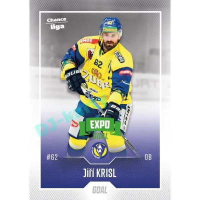2022/23 Goal Cards Chance Liga 1. série #091 Jiří Krisl Expo Green x/4