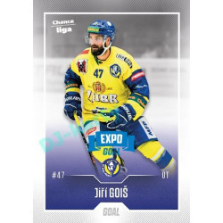2022/23 Goal Cards Chance Liga 1. série #098 Jiří Goiš Expo Blue x/4