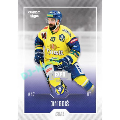 2022/23 Goal Cards Chance Liga 1. série #098 Jiří Goiš Expo Ostrava SILVER 1of2