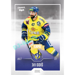 2022/23 Goal Cards Chance Liga 1. série #098 Jiří Goiš Expo Ostrava GOLD 1of2