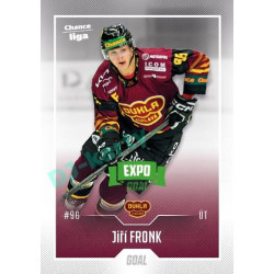 2022/23 Goal Cards Chance Liga 1. série #015 Jiří Fronk Expo Green x/4