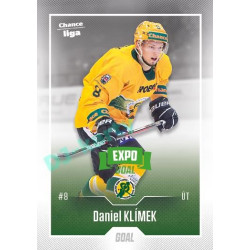 2022/23 Goal Cards Chance Liga 1. série #022 Daniel Klímek Expo Green x/4