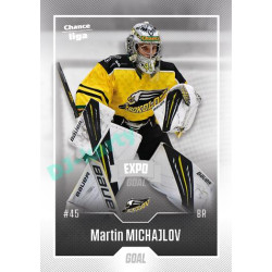 2022/23 Goal Cards Chance Liga 1. série #032 Martin Michajlov Expo Ostrava SILVER 1of2